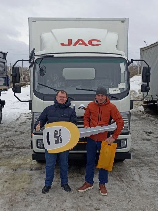 Клиент получил ключи от нового JAC N120! 🚚