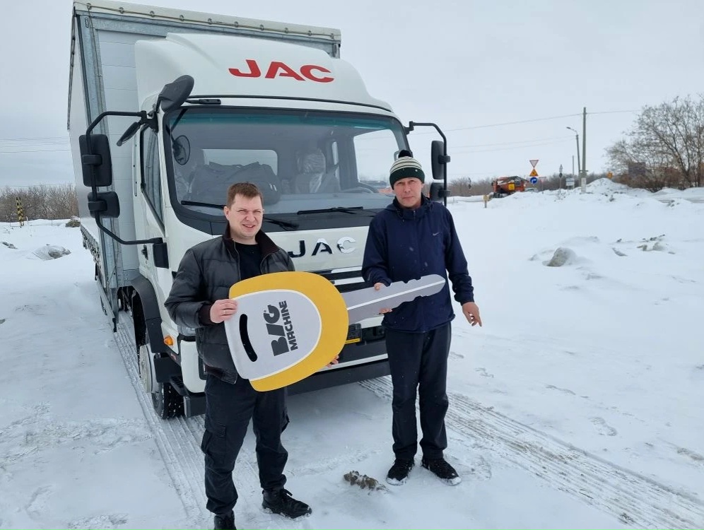 Новый JAC N120 передан клиенту!