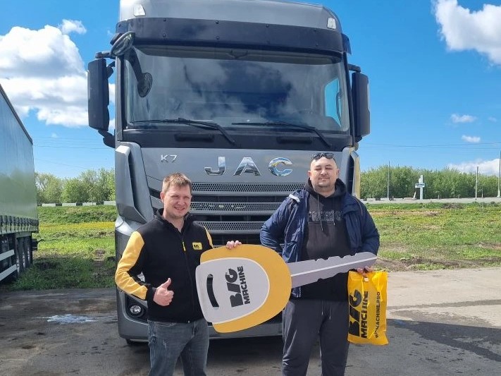 Выдача состоялась! JAC K7 уехал в работу.