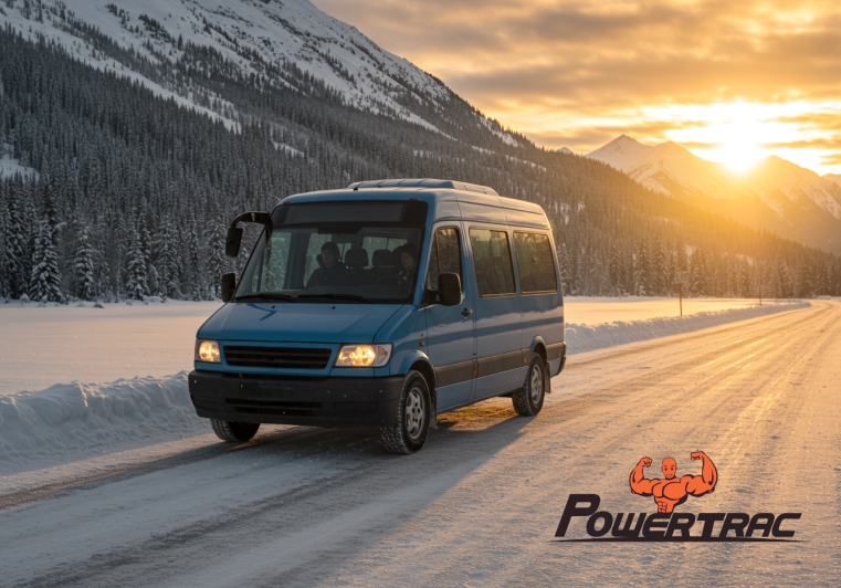Зимние легкогрузовые шины от Powertrac – ваше уверенное движение в гололед!