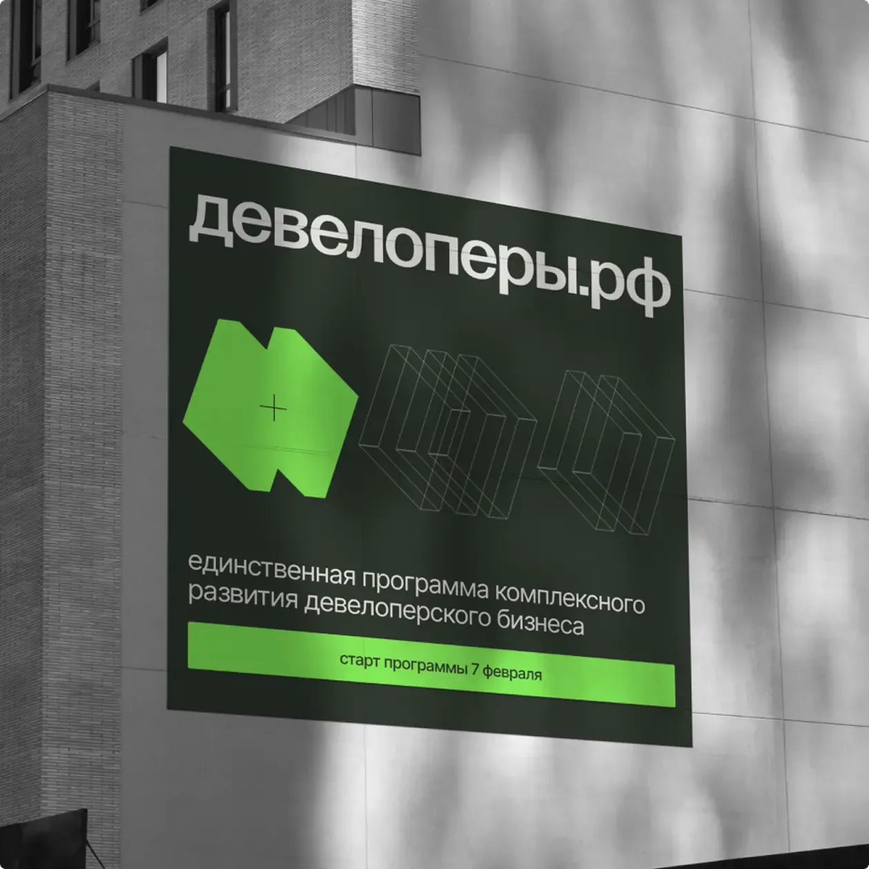 Айдентика и сайт для запуска 
всероссийской программы обучения 
