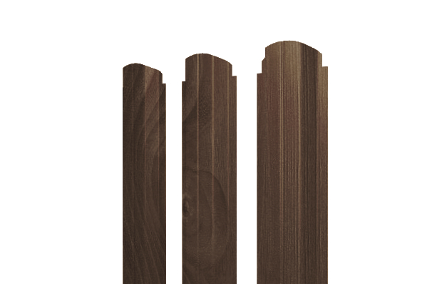 Штакетник П-образный B фигурный 0,45 Print-Double Elite Antique Wood изображение, анонсные картинки товара