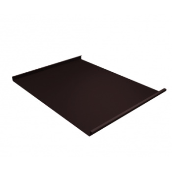 Фальц двойной стоячий 0,45 PE RAL 8017 шоколад изображение, анонсные картинки товара