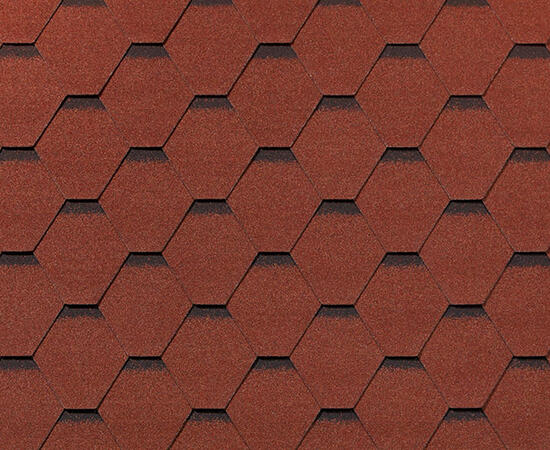 RoofShield черепица Классик Стандарт (3м2) Кирпично-красный с оттенением изображение, анонсные картинки товара