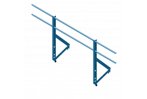 Ограждение кровельное Optima 0,9х2м RAL 5005 изображение, анонсные картинки товара