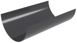 Кронштейн желоба ПВХ Grand Line 135мм металл графит (RAL 7024) ШК изображение, анонсные картинки товара