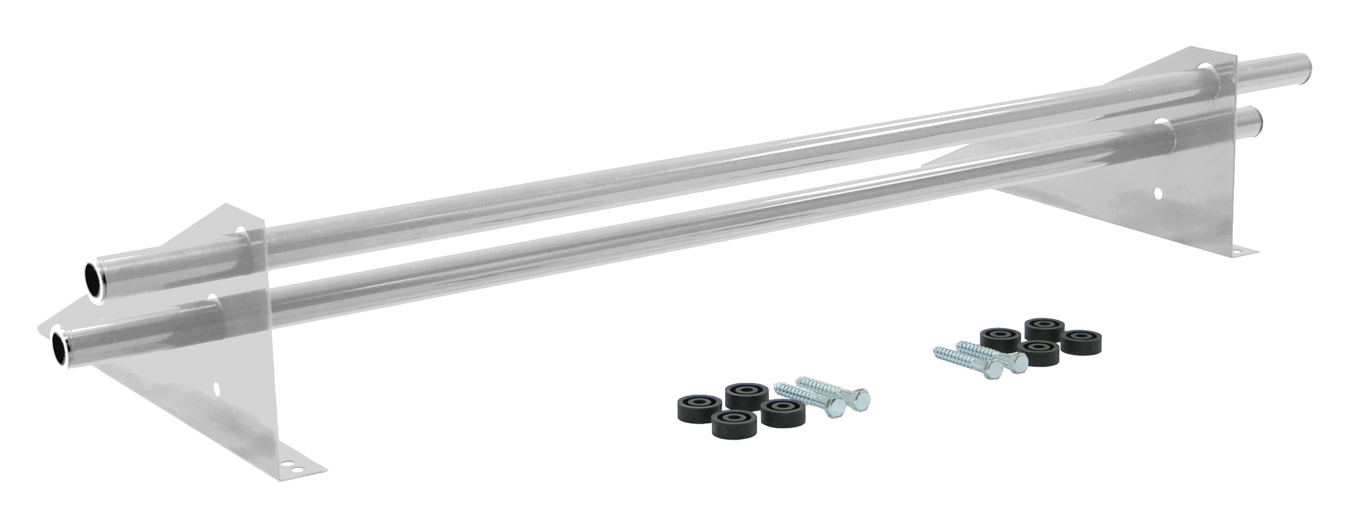 Снегозадержатель трубчатый универсальный Optima RAL 9003 1м изображение, анонсные картинки товара