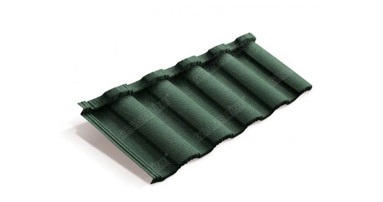 Лист Metrotile MetroRoman темно-зеленый изображение, анонсные картинки товара