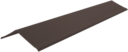 Щипец Ондулин коричневый (торцевая) изображение, анонсные картинки товара