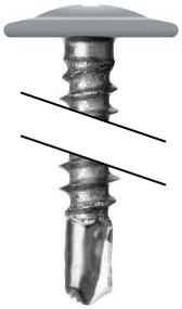 Саморез ПШС 4,2х16 RAL 7040 (1000) изображение, анонсные картинки товара