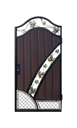 Калитка №58 кованная 2,2х1,05м  изображение, анонсные картинки товара