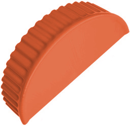 Заглушка торцевая универсальная 125 мм RAL 2004 изображение, анонсные картинки товара