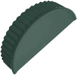 Заглушка торцевая универсальная 125 мм RAL 6005 зеленый мох изображение, анонсные картинки товара