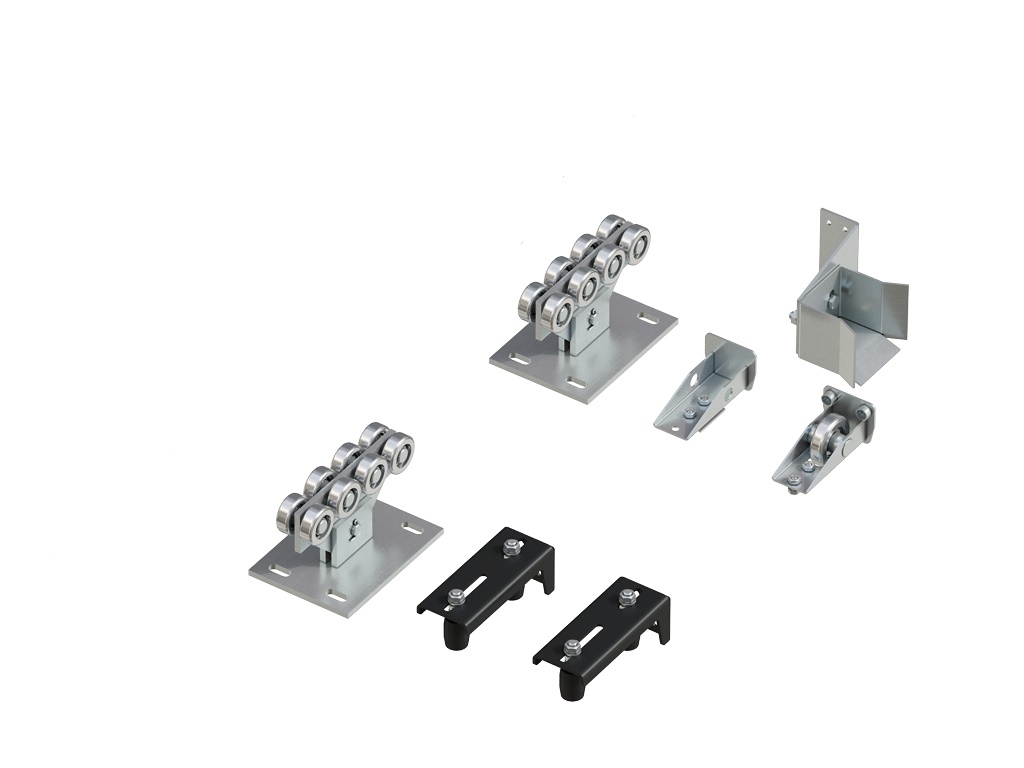 Комплект комплектации сдвижных ворот из стального П-профиля (71 балка), DHPN-71 изображение, анонсные картинки товара