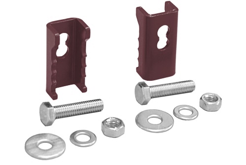 Крепление кронштейна на фальц Optima RAL 3005 (комплект) изображение, анонсные картинки товара