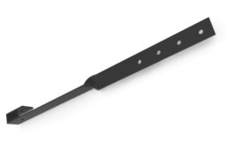 Кронштейн карнизный Optima RAL 9005 изображение, анонсные картинки товара