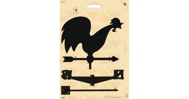 Флюгер большой эконом Duck & Dog 013 Петушок изображение, анонсные картинки товара