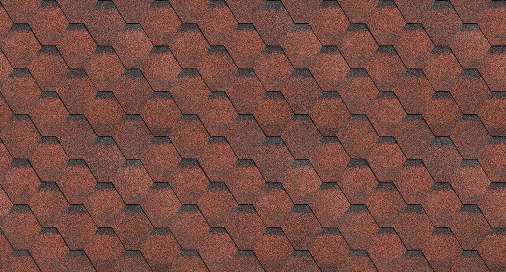 Черепица гибкая Технониколь Финская Соната красный изображение, анонсные картинки товара