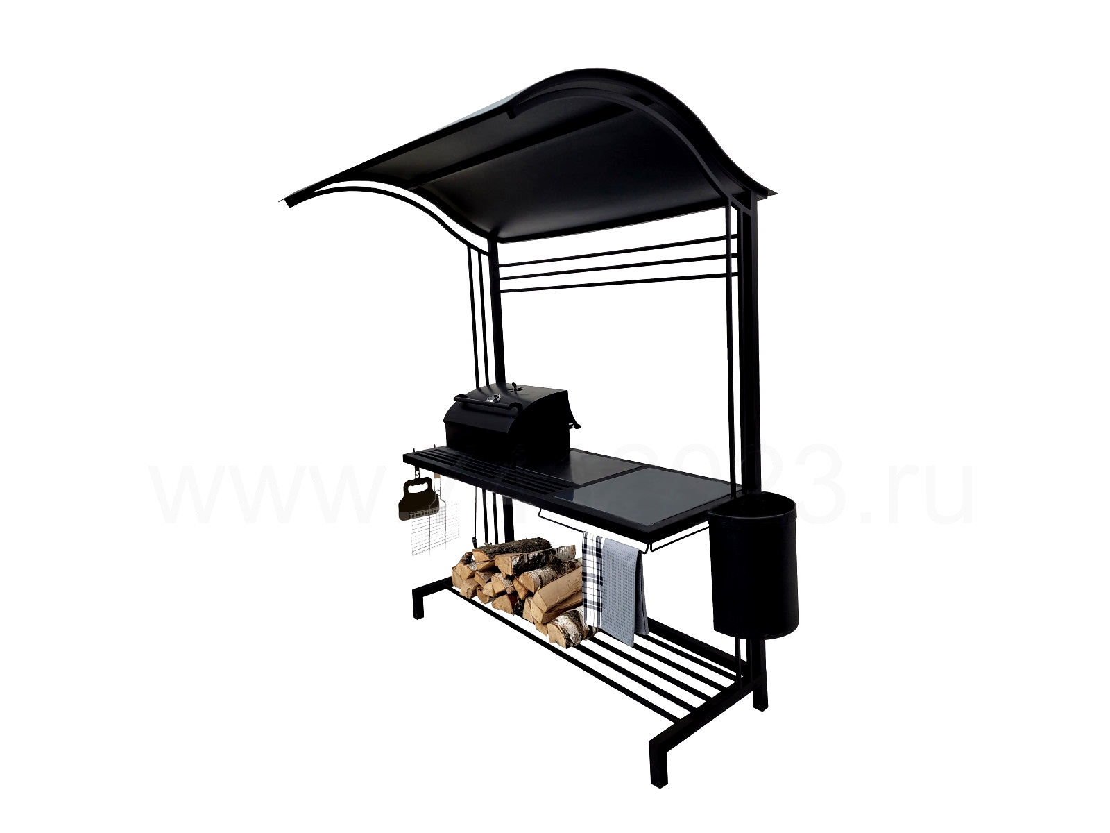 Мангал М.463+Крыша-Т3 изображение, анонсные картинки товара