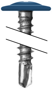 Саморез ПШС 4,2х19 RAL 5010 (1000) изображение, анонсные картинки товара