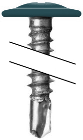 Саморез ПШС 4,2х16 RAL 5020 (1000) изображение, анонсные картинки товара