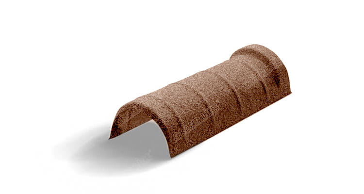 Конек полукруглый одинарный Mtile викториан изображение, анонсные картинки товара