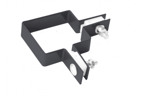 Крепление хомут угловой 62х55 RAL 7024 изображение, анонсные картинки товара