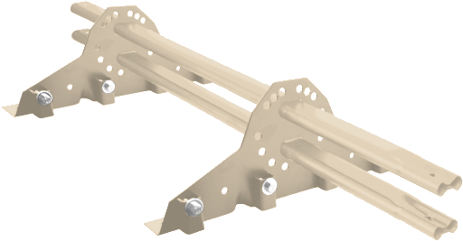 Снегозадержатель для фальцевой кровли Grand Line RAL 1015 1м изображение, анонсные картинки товара