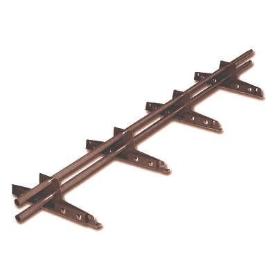 Снегозадержатель Стандарт Т4 d 25 RAL 8017 (3м) изображение, анонсные картинки товара