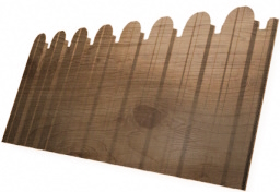 Профнастил C10B фигурный 0,45 Print Premium с пленкой Pine Wood Fresh изображение, анонсные картинки товара