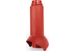 Выход канализации Krovent Pipe-VT 110/125 Изолированный красно-коричневый изображение, анонсные картинки товара