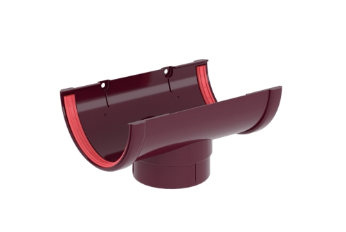 Воронка Классика 120 ПВХ Grand Line бордо (RAL 3005) изображение, анонсные картинки товара