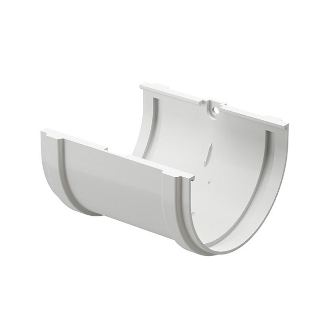 Döcke PREMIUM Соединитель желобов (Пломбир) изображение, анонсные картинки товара