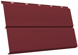 ЭкоБрус new 3D 0,45 PE с пленкой RAL 3003 рубиново-красный изображение, анонсные картинки товара