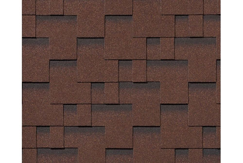 RoofShield черепица Премиум Модерн (3м2) Коричневый с оттенением изображение, анонсные картинки товара