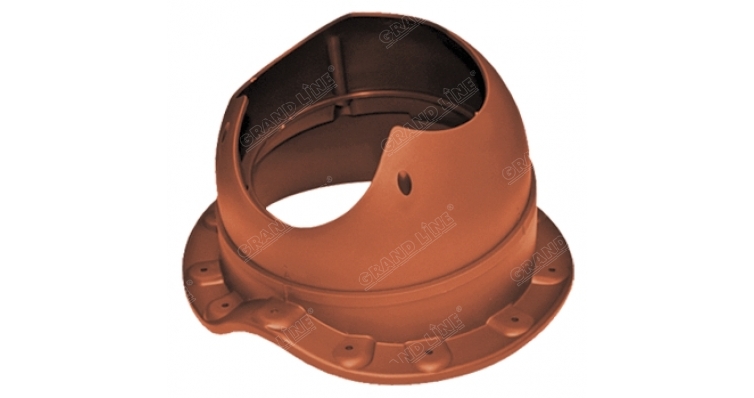 Проходной элемент Krovent Base-VT Wave 110 кирпичный изображение, анонсные картинки товара