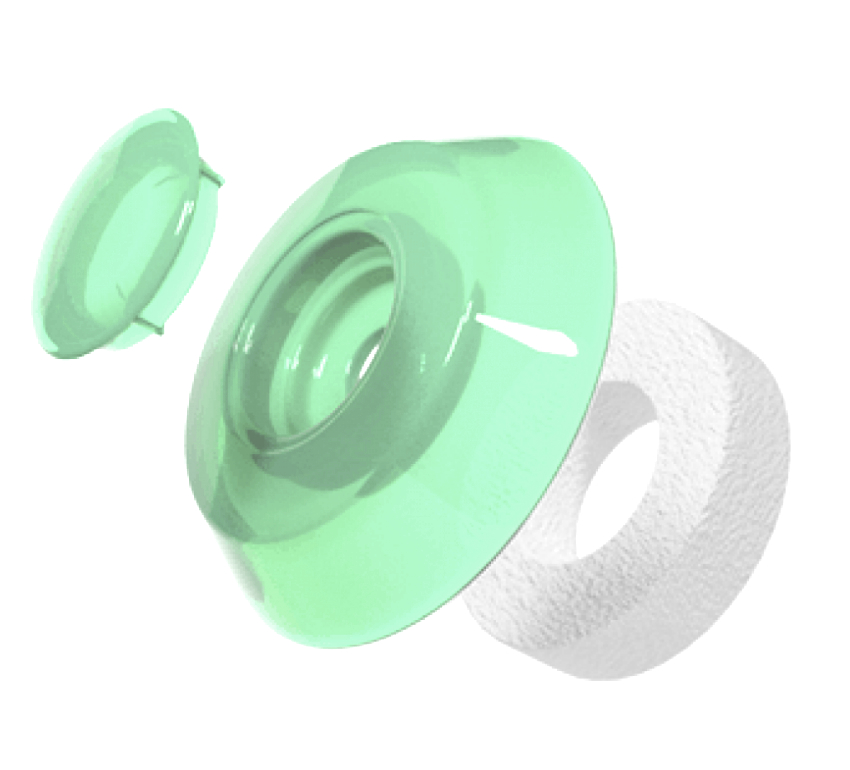 Термошайба 8 мм (зелёная) изображение, анонсные картинки товара