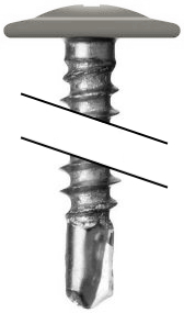 Саморез ПШС 4,2х16 RAL 7030 (1000) изображение, анонсные картинки товара
