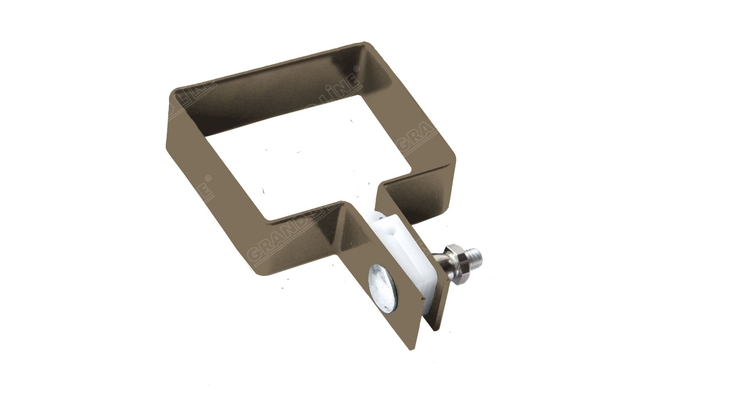 Крепление хомут крайний 62х55 RAL 7040 изображение, анонсные картинки товара