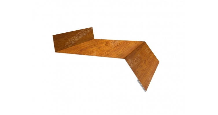 Отлив простой 50 0,45 Print с пленкой Golden Dub изображение, анонсные картинки товара