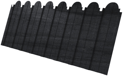 Профнастил C10A фигурный 0,45 Print Premium Grey Wood TwinColor изображение, анонсные картинки товара