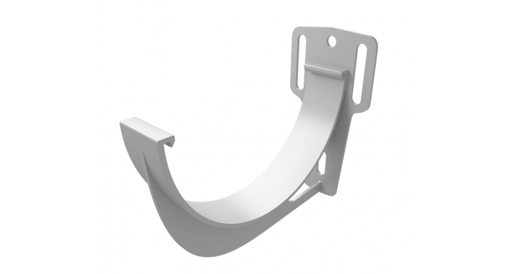 Кронштейн желоба slider Классика 120 ПВХ Grand Line белый (RAL 9003) изображение, анонсные картинки товара