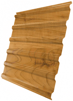 Профнастил С20A 0,45 Print Premium Golden Wood Fresh TwinColor изображение, анонсные картинки товара