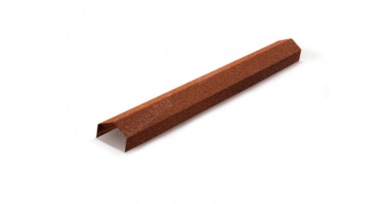 Конек ребровой, ширина 130мм Mtile терракотовый изображение, анонсные картинки товара