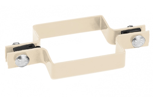 Крепление хомут 80х80 RAL 1015 изображение, анонсные картинки товара