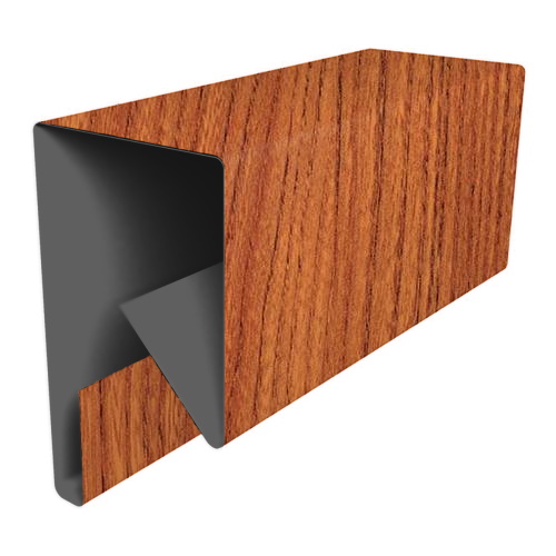 Планка П-образная заборная 17 0,45 Print Premium Rowan Fresh TwinColor (2м) изображение, анонсные картинки товара