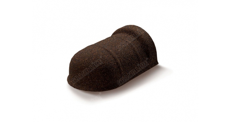 Наконечник полукруглого конька Mtile айрон-барк изображение, анонсные картинки товара