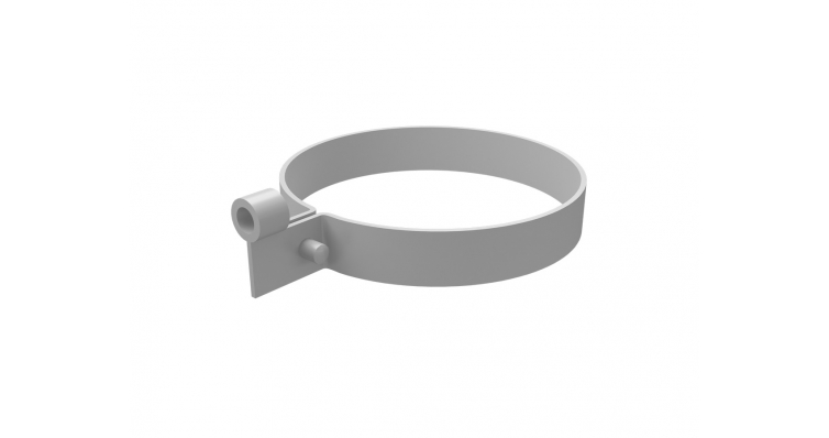 Хомут трубы Lite ПВХ Grand Line белый (RAL 9003) изображение, анонсные картинки товара