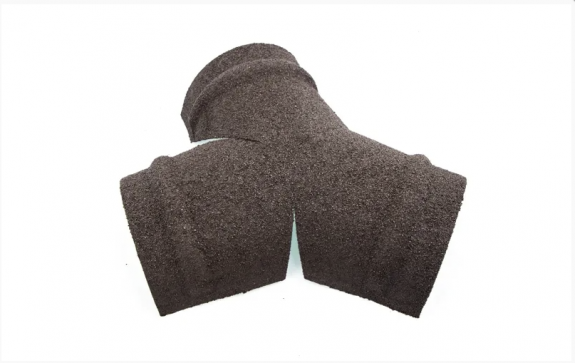 Тройник Y конька полукруглого КЧ GL капучино изображение, анонсные картинки товара