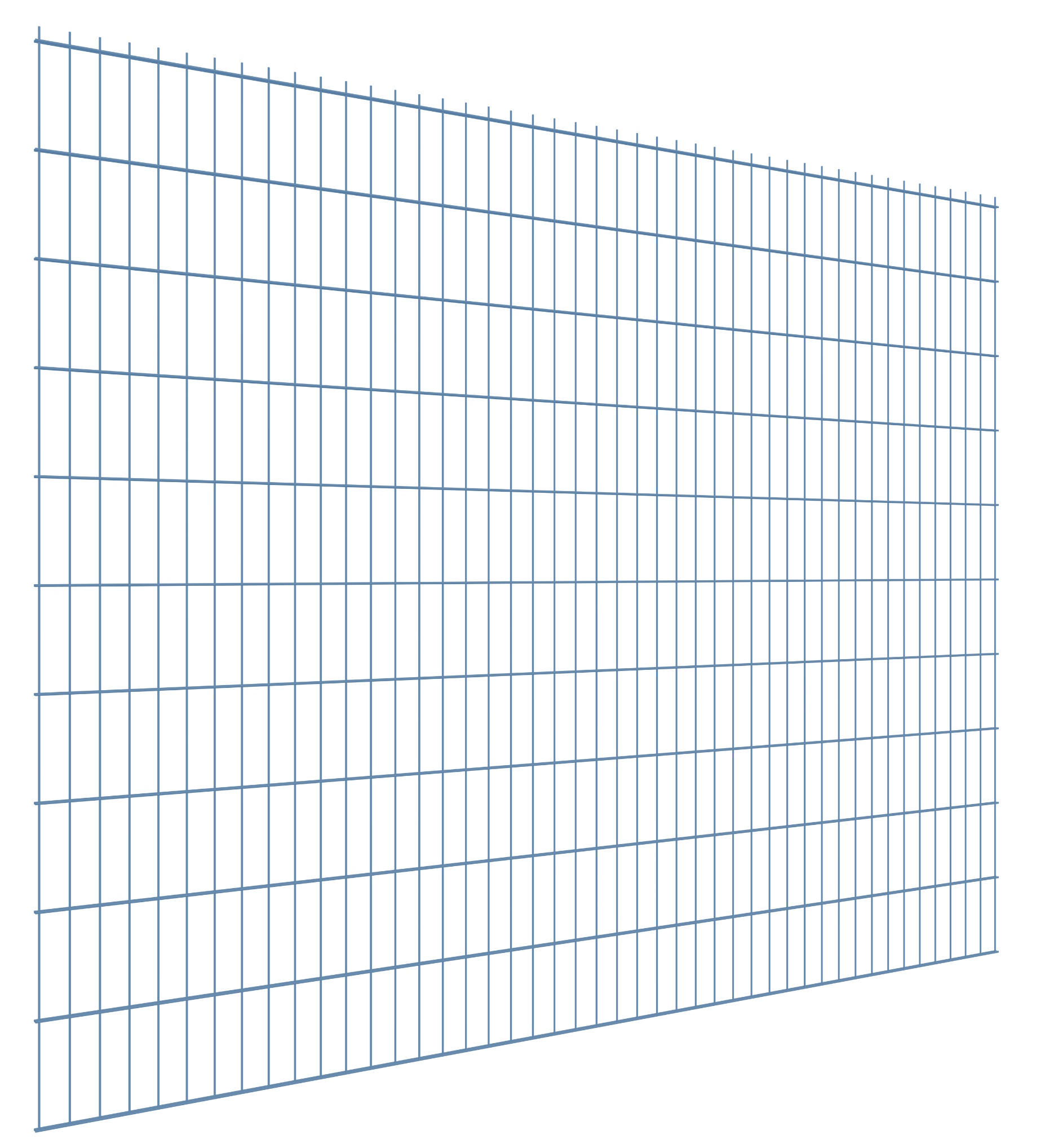 Панель Bastion 5/6 2,43х2,5 RAL 5005 GL изображение, анонсные картинки товара